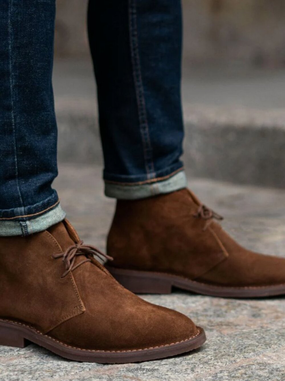 Thursday Boot Company Mens Scout Cinnamon Suede Chukka 9 Misprinted Label!